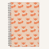 spiraalvormige Notitieboeken vos (Voorkant)