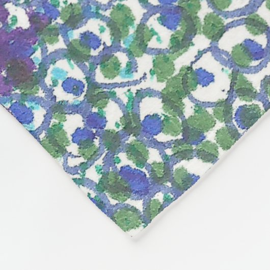 "SPIRAALVORMIGE OMHULSEL" FLEECE DEKEN (Hoek)