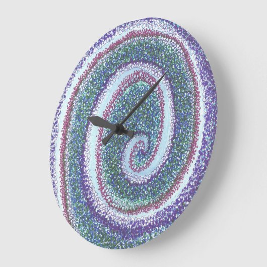 "SPIRAALVORMIGE OMHULSEL" GROTE KLOK (Hoek)