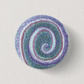 "SPIRAALVORMIGE OMHULSEL" RONDE BUTTON 3,2 CM (Voorkant)