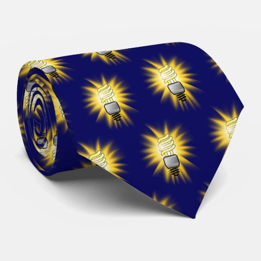 Spiraalvormige spaarlamp stropdas (Opgerold)