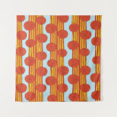 Spiraalvormige stam: Hand getrokken  Wandkleed (Voorkant)