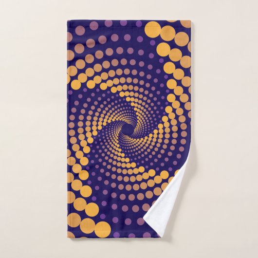spiraalvortexpatroon handdoek (Handdoek)