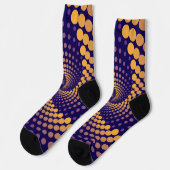 spiraalvortexpatroon sokken (Links)