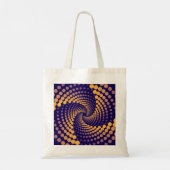 spiraalvortexpatroon tote bag (Achterkant)