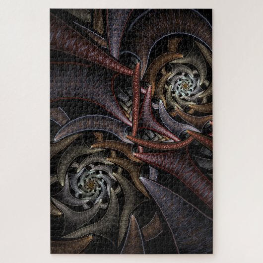 spiraalweefpuzzel legpuzzel (Verticaal)