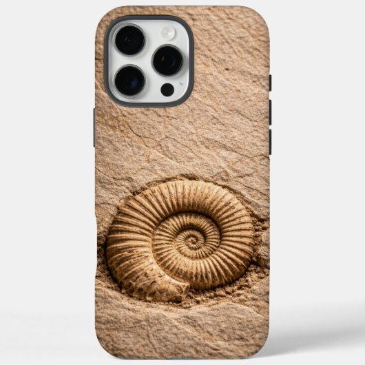 Spiral Ammonite Fossil Case-Mate iPhone Case (Achterkant)