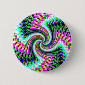 Spiral Art Ronde Button 5,7 Cm (Voorkant)