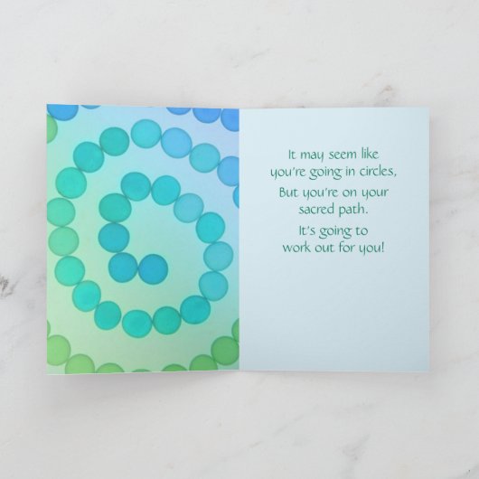 Spiral Art Stimulering Kaart (Binnen)