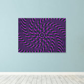 Spiral Art Stretted Canvas Afdrukken (Insitu (Houten vloer))