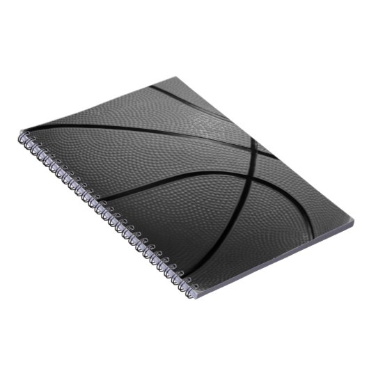 Spiral Basketball Foto Notitieboek (Rechterzijde)