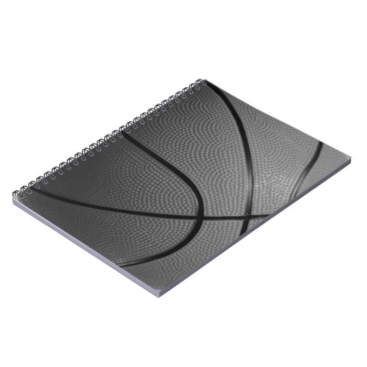 Spiral Basketball Foto Notitieboek (Linkerzijde)