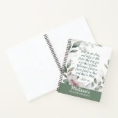 Spiral BIble Verse Gebed journaal Notitieboek (Binnen)