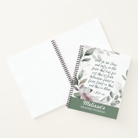 Spiral BIble Verse Gebed journaal Notitieboek (Binnen)