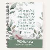 Spiral BIble Verse Gebed journaal Notitieboek (Voorkant)