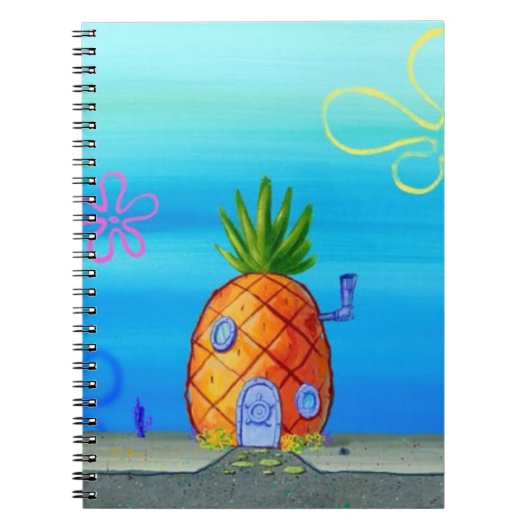 Spiral Bikini Bottom Notitieboek (Voorkant)