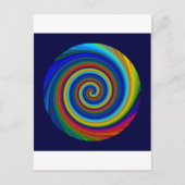 Spiral Blur Briefkaart (Voorkant)