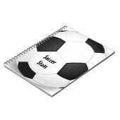 Spiral-Bond Notitieboek van de Voetbal (Linkerzijde)