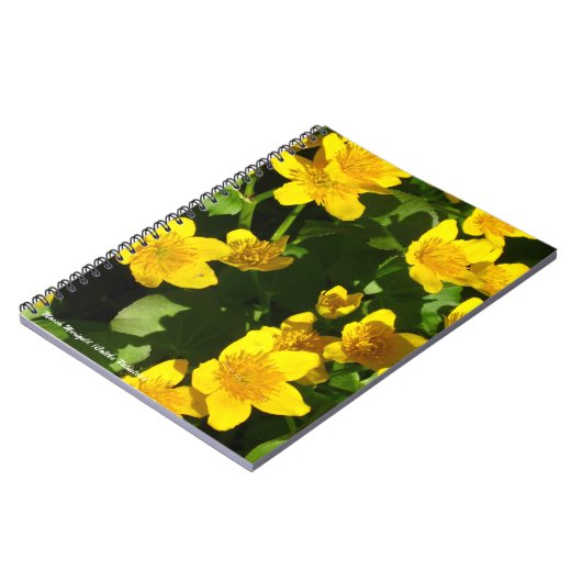 Spiral Bound Notitieboek 8x11 inch | Marsh Marigol (Linkerzijde)