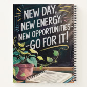 Spiral Bound Notitieboek - Inspirerend quotes (Achterkant)