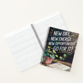 Spiral Bound Notitieboek - Inspirerend quotes (Binnen)
