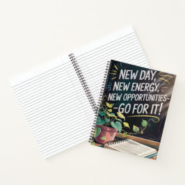 Spiral Bound Notitieboek - Inspirerend quotes