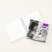 Spiral Bound Sketch Pad Monogram foto Notitieboek (Binnen)