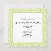 Spiral Bridal Shower Kaart (Voorkant)