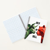 Spiral Bull vs. Beer Marktstrijd Notitieboek (Binnen)