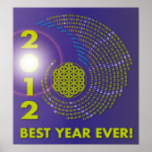 Spiral-Calendar 2012, The Flower of Life Poster (Voorkant)