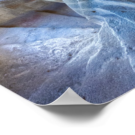 Spiral Castle Staircase, Frankrijk Poster (Hoek)