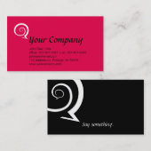 Spiral Chat Visitekaartje (Voorkant / Achterkant)