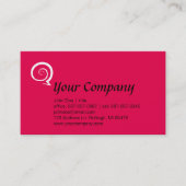 Spiral Chat Visitekaartje (Voorkant)