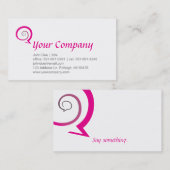 Spiral Chat Visitekaartje (Voorkant / Achterkant)