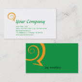 Spiral Chat Visitekaartje (Voorkant / Achterkant)