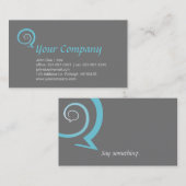 Spiral Chat Visitekaartje (Voorkant / Achterkant)