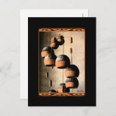 Spiral Clay Wind Chimes die nog steeds aan je denk Briefkaart (Voorkant / Achterkant)