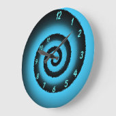 spiral clock grote klok (Hoek)