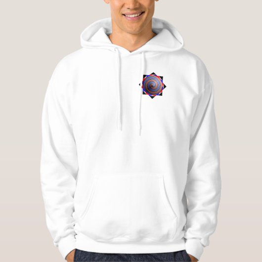Spiral Cone van Kenneth Yoncich Hoodie (Voorkant)