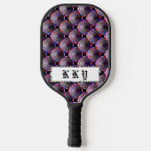 Spiral Cone van Kenneth Yoncich Pickleball Paddle (Achterkant)