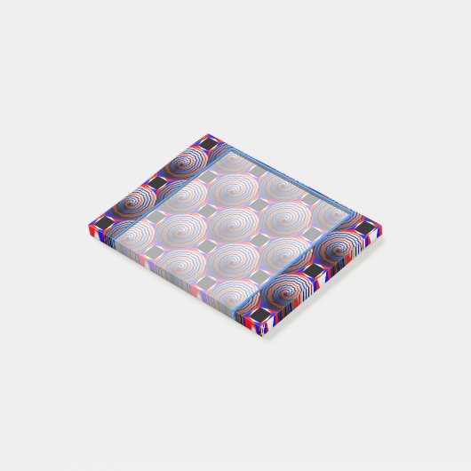 Spiral Cone van Kenneth Yoncich Post-it® Notes (Schuin)