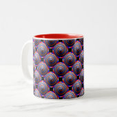 Spiral Cone van Kenneth Yoncich Tweekleurige Koffiemok (Voorkant links)