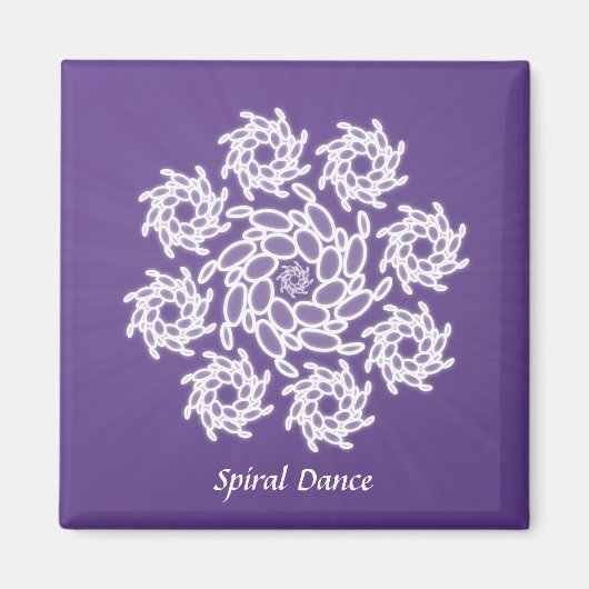 Spiral Dance Magneet (Voorkant)