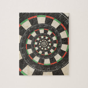 Spiral Dart Board Droste Puzzle Legpuzzel