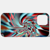 Spiral die uit een schuin vierkant, zacht glanzend Case-Mate iPhone case (Achterkant (horizontaal))