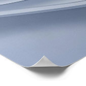 Spiral Elegance – Abstracte Vortex Art in Zacht Bl Poster (Hoek)