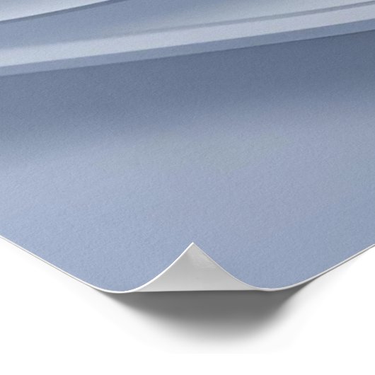 Spiral Elegance – Abstracte Vortex Art in Zacht Bl Poster (Hoek)