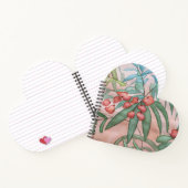 Spiral floral notebook notitieboek (Binnen)