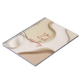 Spiral foto notitieboek in stijlvolle grafiek (Linkerzijde)