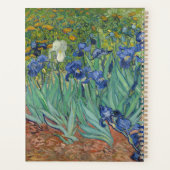 Spiral Foto notitieboek met Van Gogh's Irises (Achterkant)